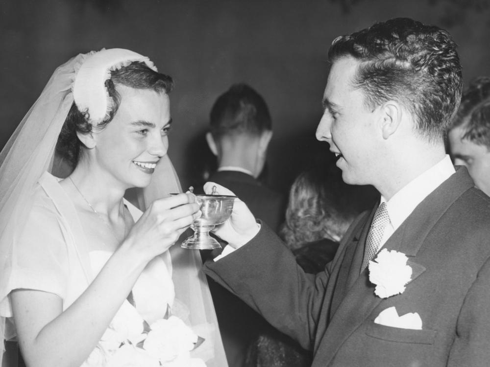Sandra Day O'Connor on her wedding day.