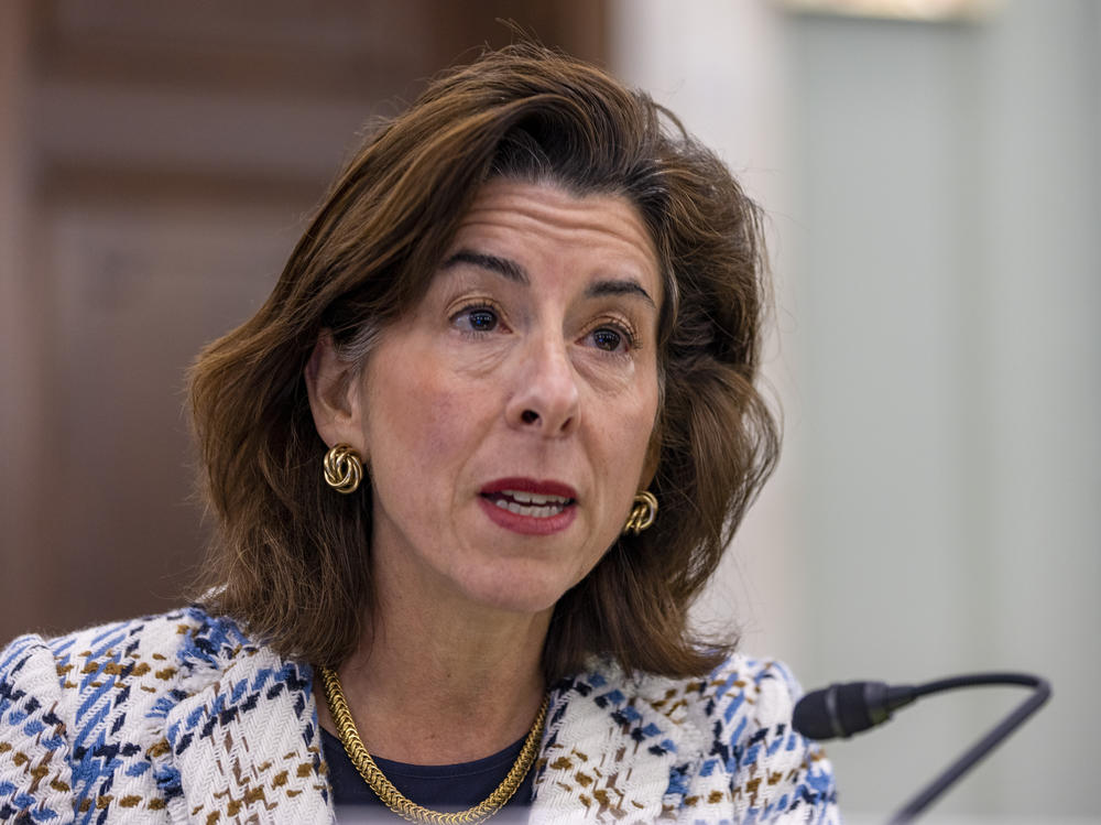 U.S. Commerce Secretary Gina Raimondo.