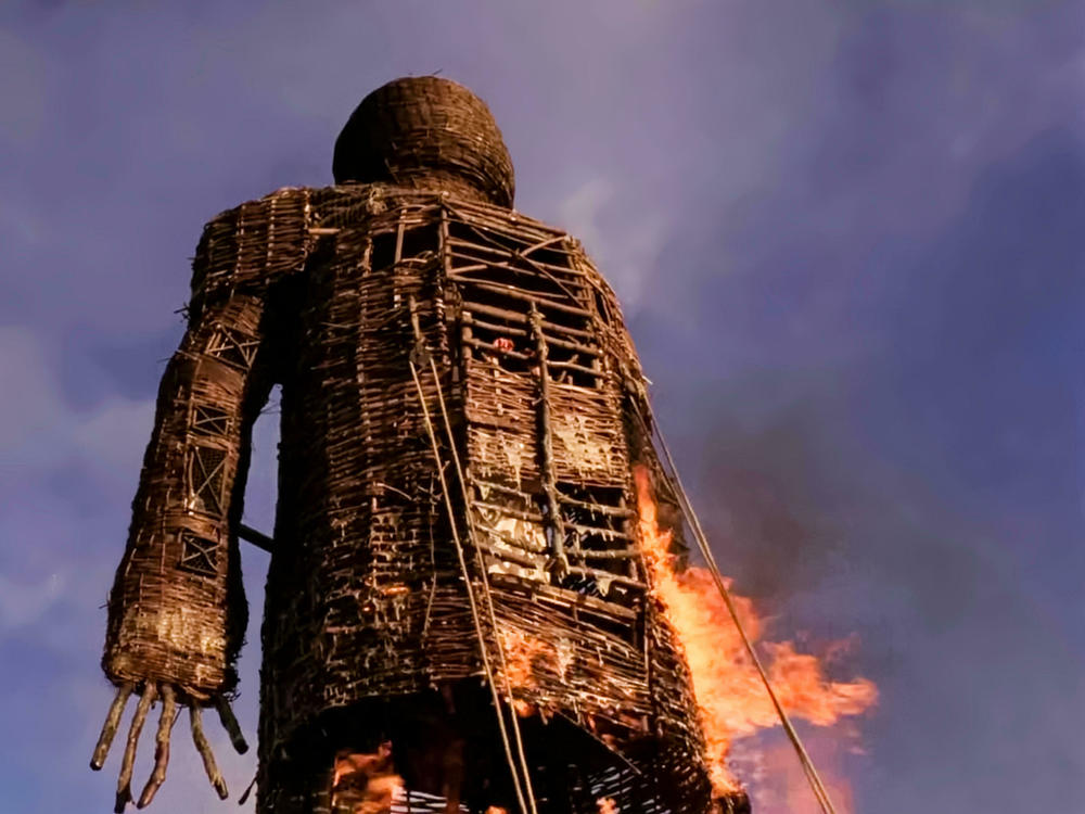 <em>The Wicker Man</em>, from 1973, was directed by Robin Hardy.