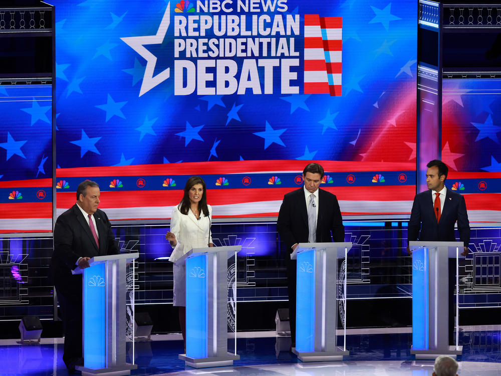 The third Republican primary debate was held November 8 in Miami.