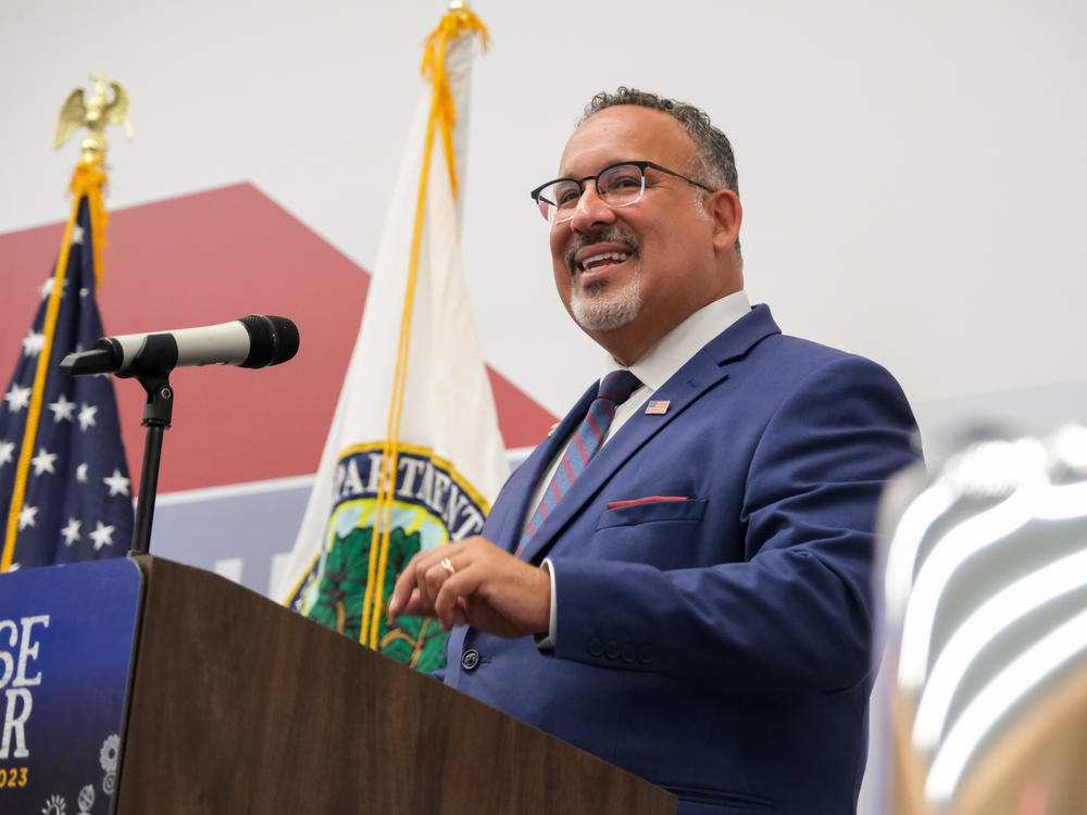 Miguel Cardona, the U.S. Education Secretary, announced new efforts to help borrowers hurt by problems with its repayment programs.