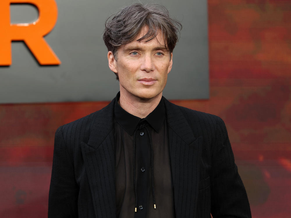 Irish actor Cillian Murphy, who portrayed U.S. theoretical physicist J. Robert Oppenheimer, poses on the red carpet upon arrival for the U.K. premiere of <em>Oppenheimer</em> in central London on July 13.