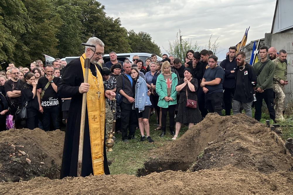 Funerals have become part of everyday life in Ukraine as Russia's war on the country drags on. 