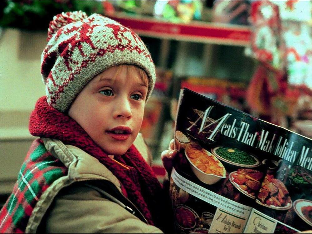 Macaulay Culkin in <em>Home Alone</em> from 1990