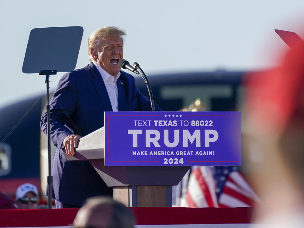 Donald Trump launched his latest presidential campaign with a rally in Waco, Texas. At the beginning of the rally, Trump played a song featuring the J6 Prison Choir, made up of defendants in jail on charges related to the Jan. 6, 2021, attack on the U.S. Capitol.