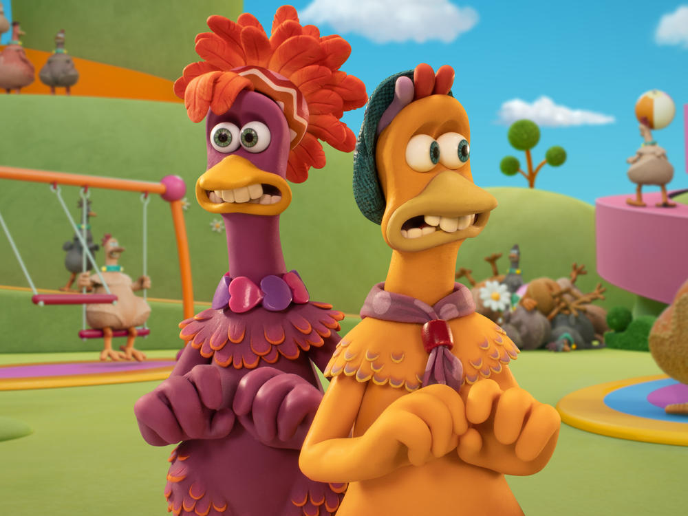 In <em>Chicken Run: Dawn of the Nugget</em>, the chicken factory is like a creepy Disneyland for chickens.