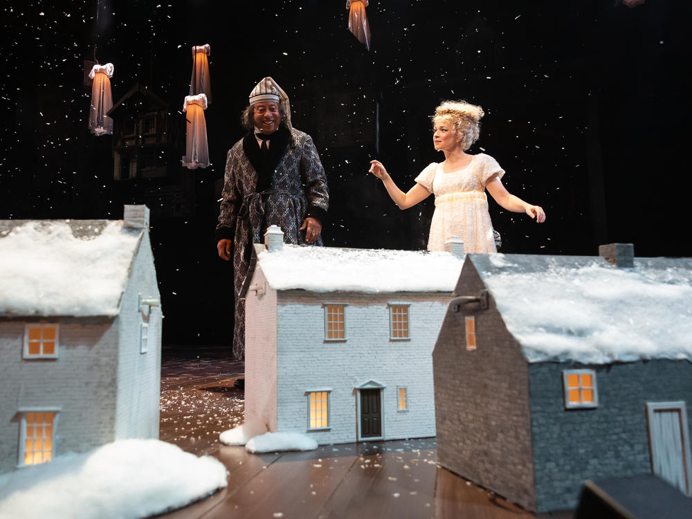 In Houston, ticket sales to Alley Theatre's production of <em>A Christmas Carol </em>are back to pre-pandemic levels but new plays are still down about 30%, says managing director Dean Gladden.