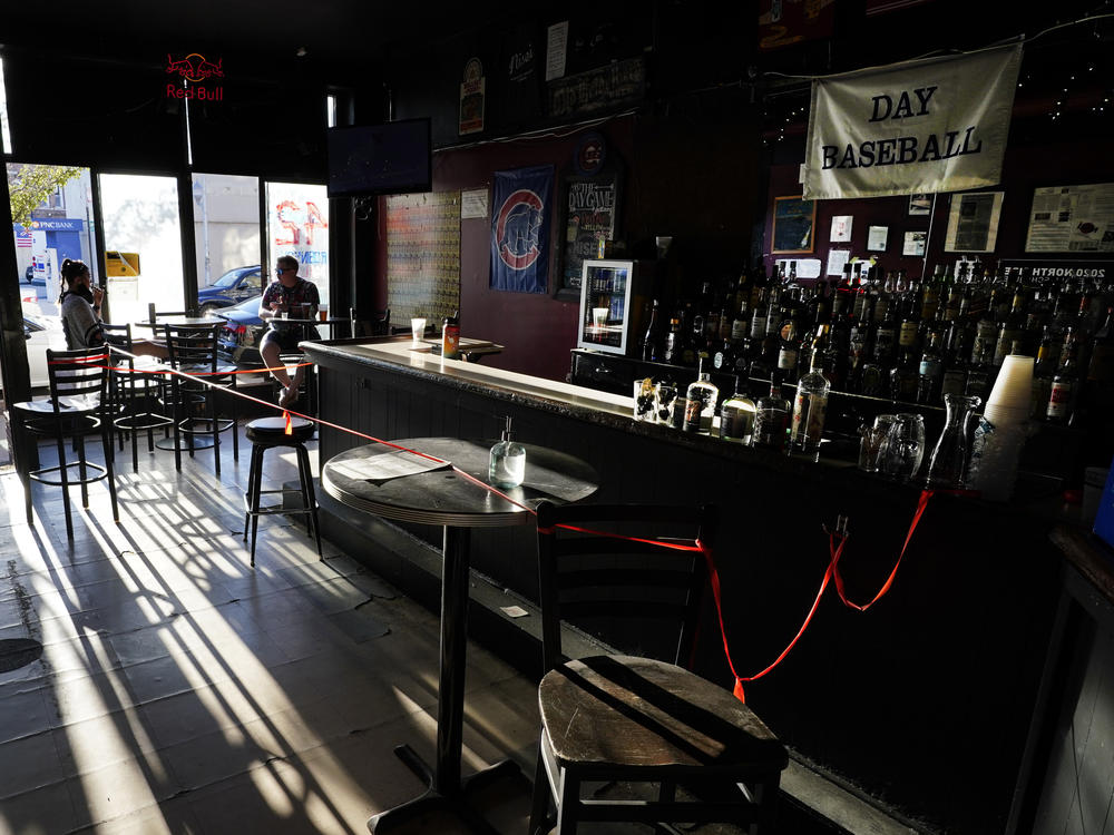 The Nisei Lounge in the Wrigleyville neighborhood of Chicago produces a candy cane Malört for the holidays.