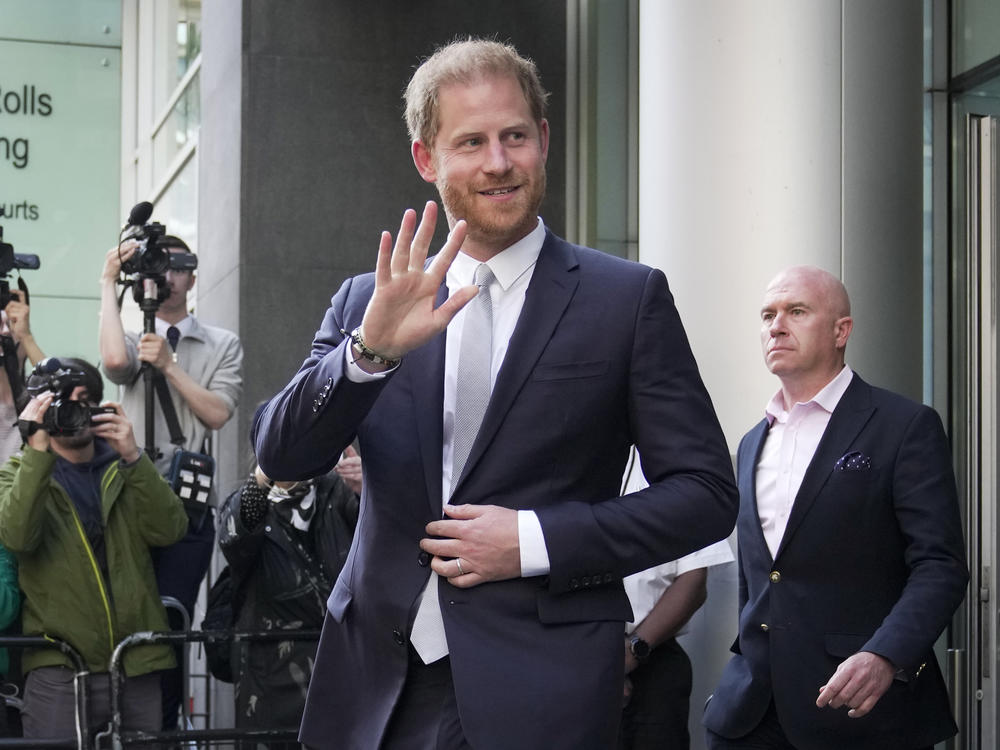 Prince Harry leaves the High Court after giving evidence in London, on June 7, 2023. Prince Harry won his phone hacking lawsuit on Friday against the publisher of the Daily Mirror and was awarded over 140,000 pounds ($180,000).