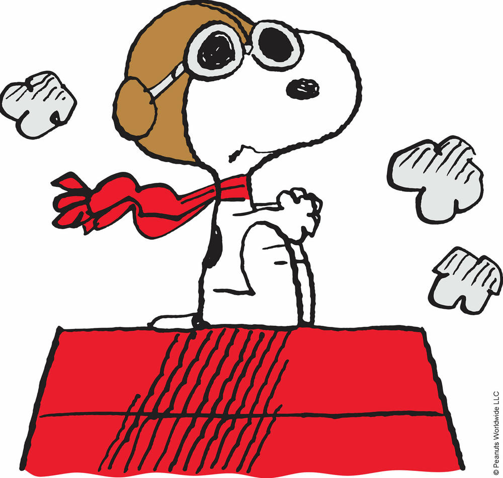 Snoopy is often left to make his own fun through his alter egos, like the Flying Ace.