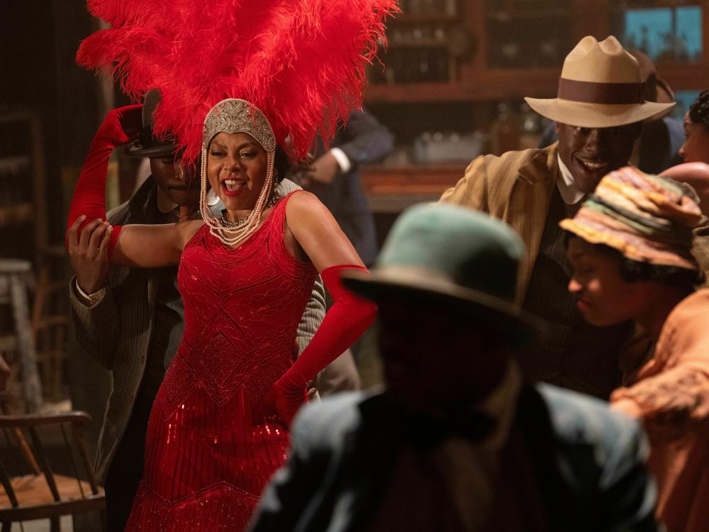 Taraji P. Henson plays singer Shug Avery in the new film <em>The Color Purple.</em>