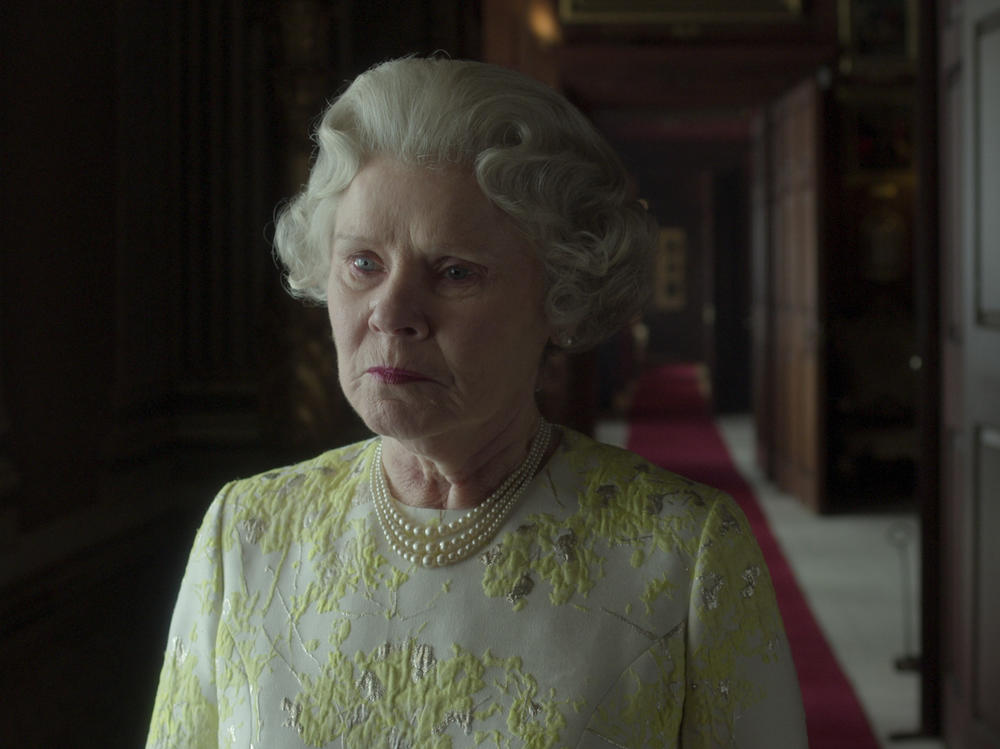 Imelda Staunton as Queen Elizabeth.