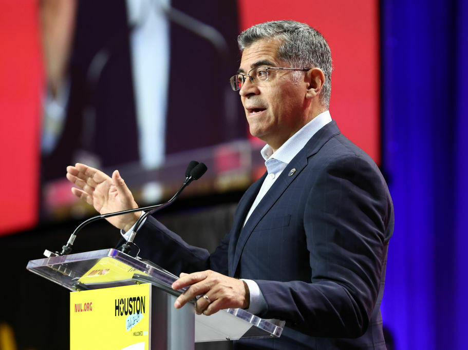 Secretary Xavier Becerra, U.S. Department of Health and Human Services. Becerra announced Wednesday his agency is seeing record enrollment numbers for Affordable Care Act health plans.