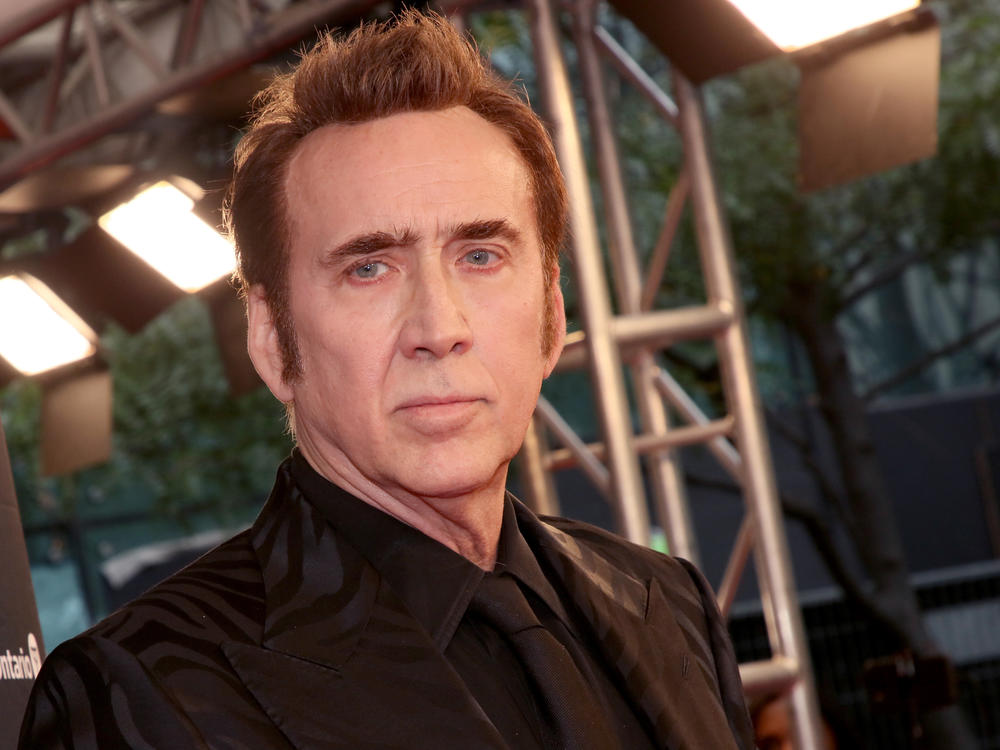 Nicolas Cage attends the <em>Dream Scenario</em> premiere during the Toronto International Film Festival on Sept. 9, 2023.