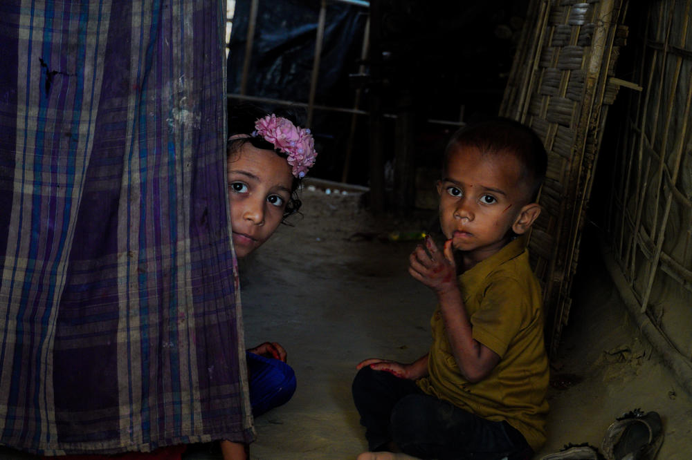This portrait is by photographer Abdullah Habib, who was displaced from Myanmar in 2017. He says he hopes his photos will be 