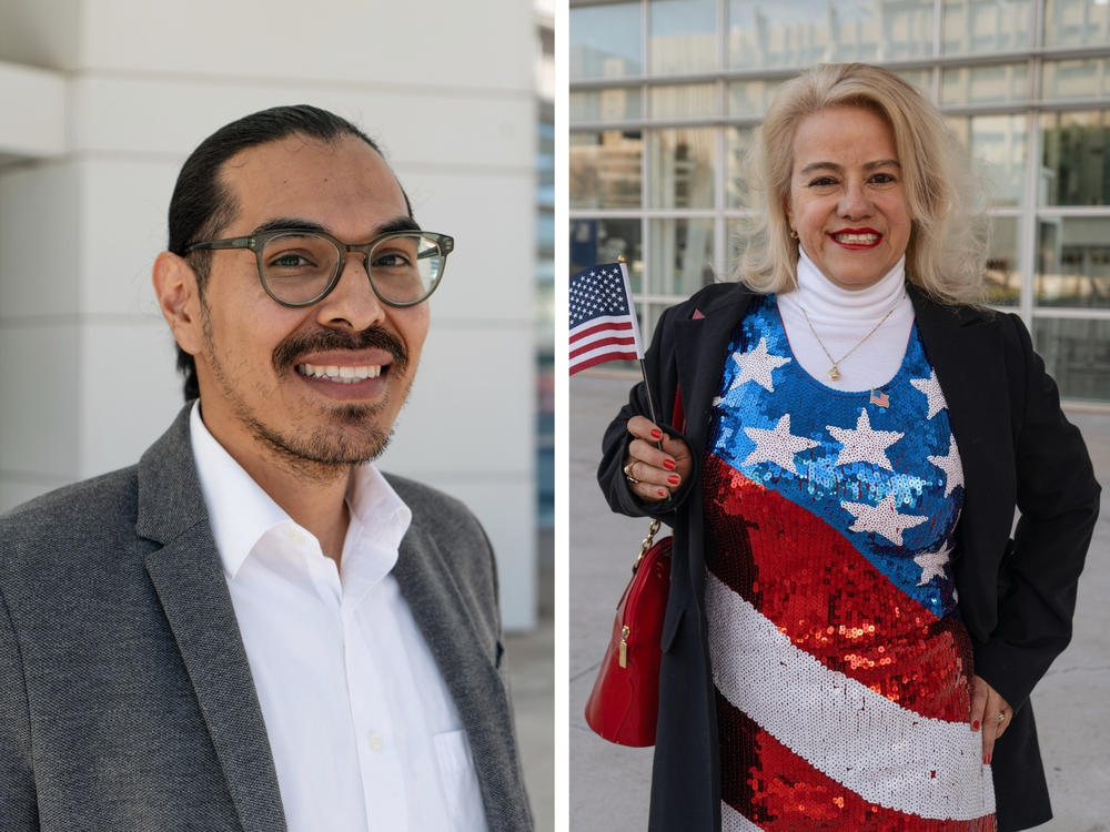 From left to right: Brayan Vazquez, Karen Perez and Adam Modzelewski recently became U.S. citizens at a naturalization ceremony in Phoenix.