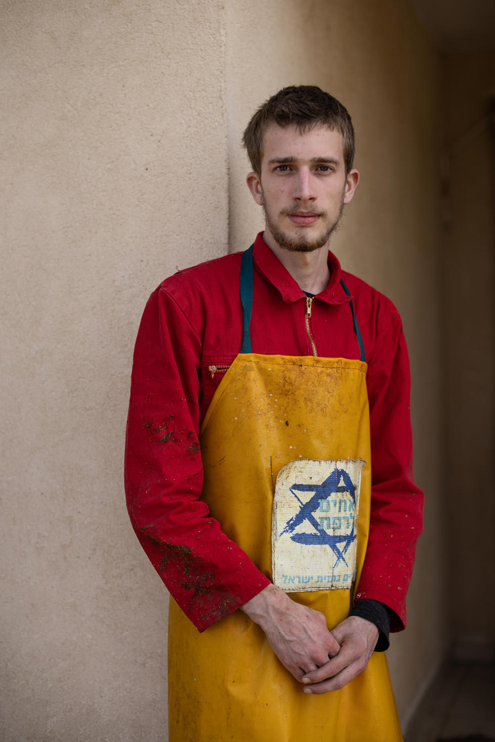 Nathaniel Willemse is a law student from the Netherlands and is volunteering at the dairy farm.