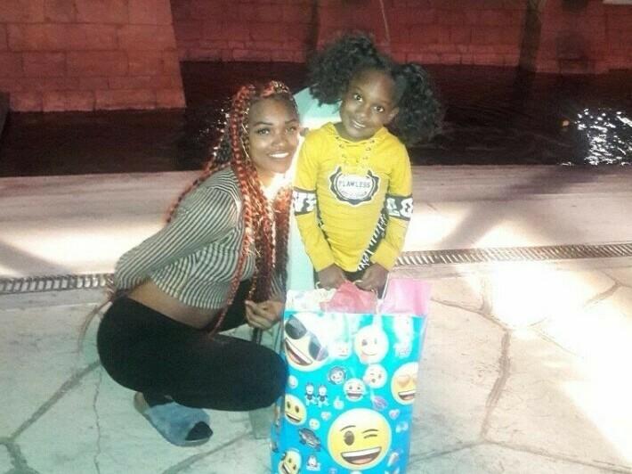 Niani Finlayson, who was killed by a deputy in her Lancaster, Calif., home, according to officials and her family's lawyer, is seen with her daughter, Xiasha Davis, in a photo provided by Finlayson's mother.