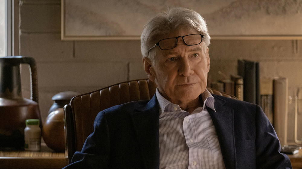 Harrison Ford in <em>Shrinking</em>.<strong> <a href=