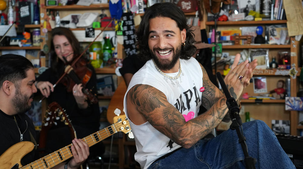 Watch the Maluma Tiny Desk concert <a href=