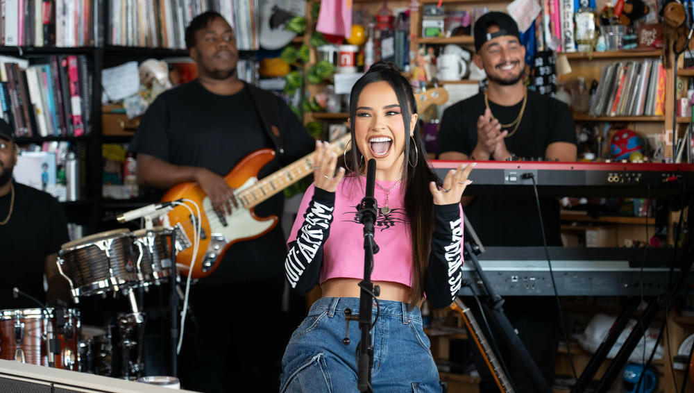 Watch Becky G perform at Tiny Desk <a href=
