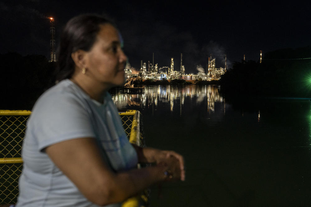 BARRANCABERMEJA, COLOMBIA — Yuly Velásquez, president of a local fishers association and a clean-water advocate, has been attacked three times in the past two years for her environmental work. <a href=