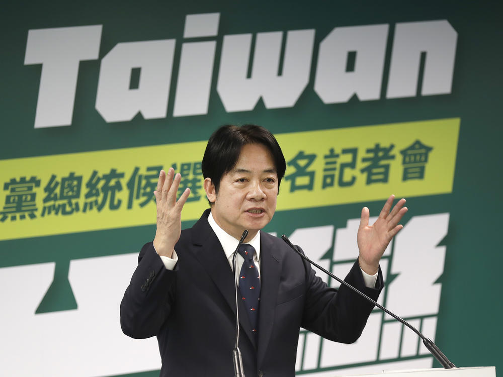 Taiwan's Vice President Lai Ching-te in April 2023.