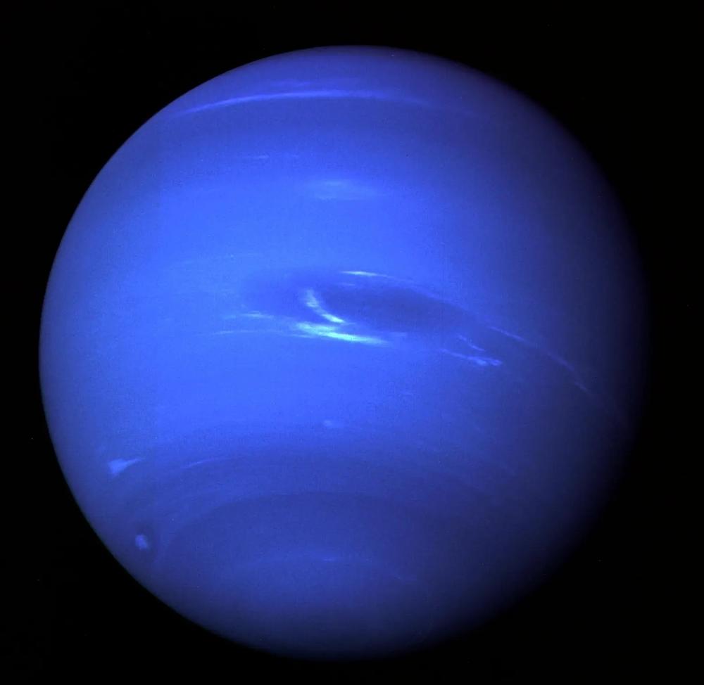 When Voyager 2 flew by Neptune in 1989, it sent back images that were processed to better reveal features like bands and a dark spot. But a new study says it's actually a greener planet.