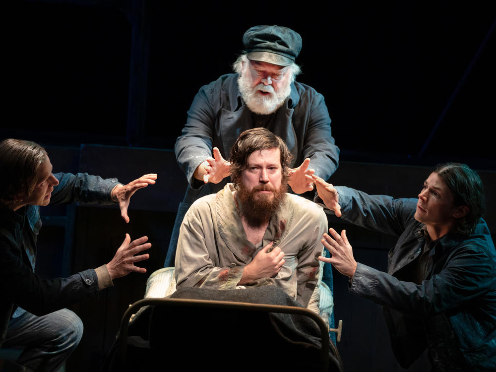 In<em> Swept Away</em>, the Mate, played by Tony winning actor John Gallagher, Jr., is haunted by the sins of his past.
