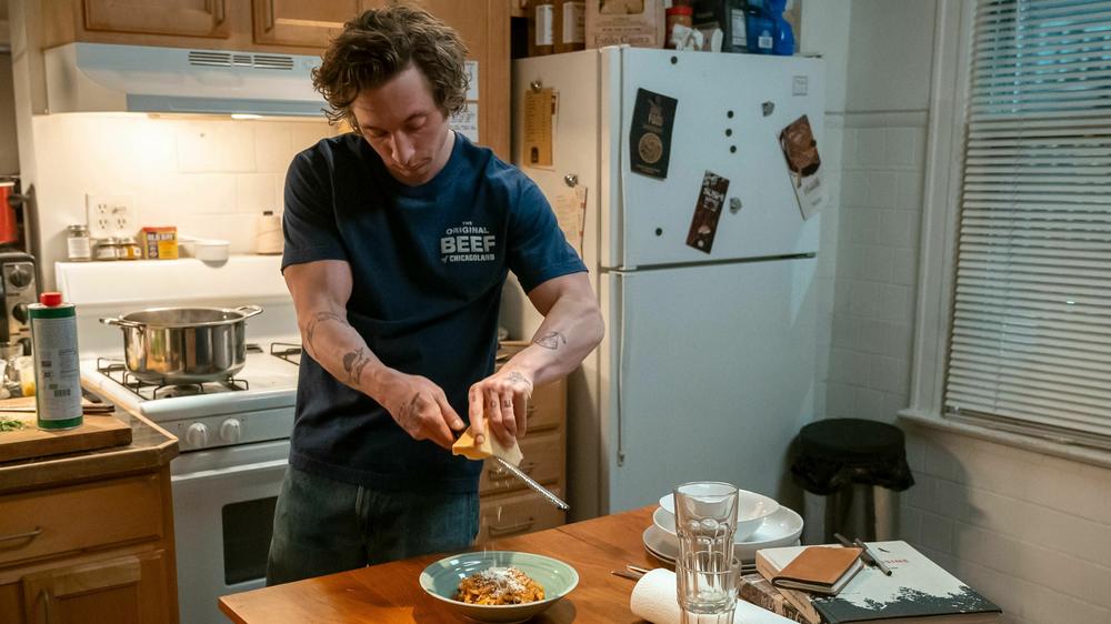 Jeremy Allen White as Carmy Berzatto in <em>The Bear.</em>