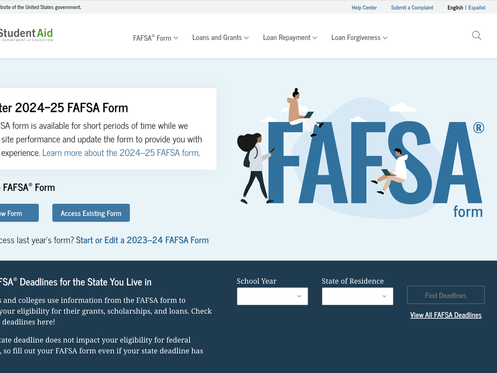 Since the new FAFSA launched on Dec. 30, 2023, the form has only been available for short periods of time. That changed this week. On Tuesday, the U.S. Education Department said applicants will now have 24-hour access.