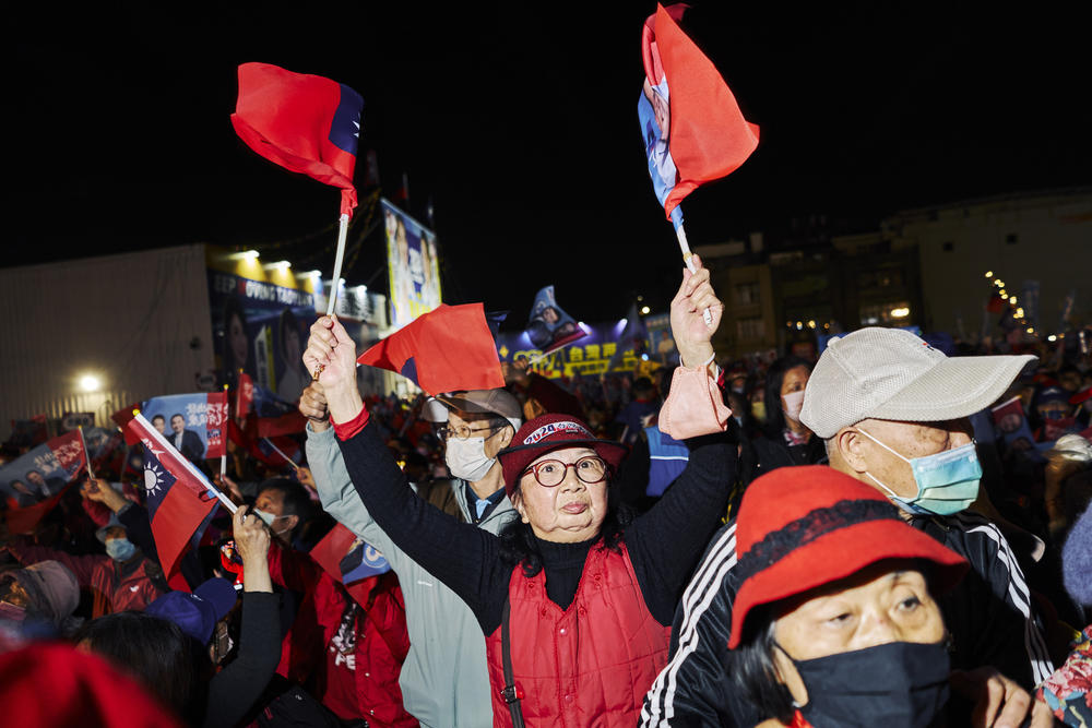 This is only the eighth democratic presidential election in Taiwan.