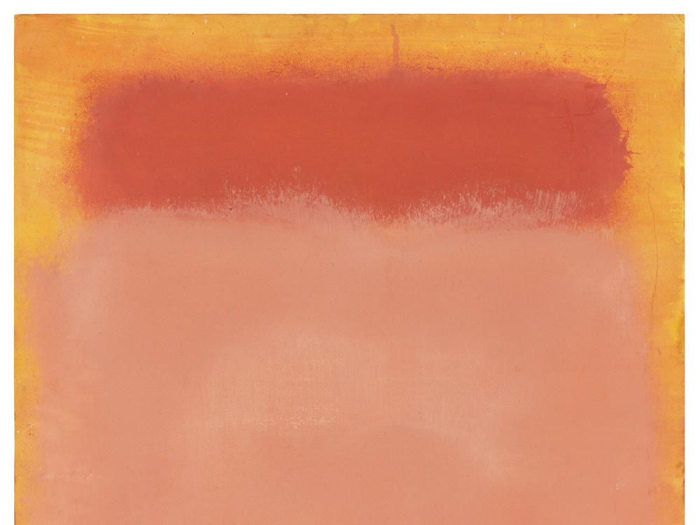 Mark Rothko, <em>Untitled</em>, 1958, oil on watercolor paper mounted on hardboard.