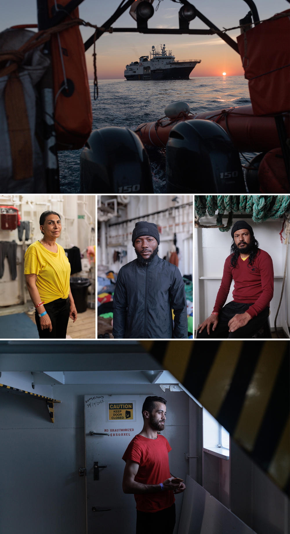 MSF's rescue operations pick up migrants traveling on international water from countries including Syria, Ghana and Pakistan. Some have attempted this trip multiple times.
