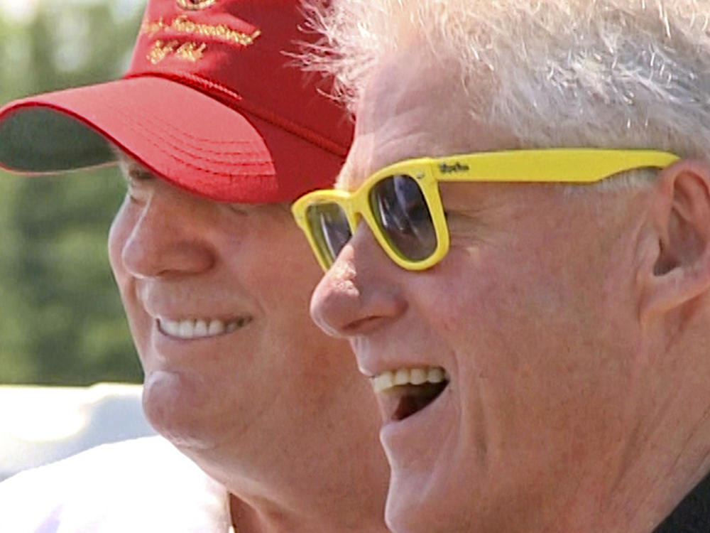Former Presidents Bill Clinton and Donald Trump were friendly with and traveled with Jeffrey Epstein during years when he allegedly victimized women. Both say they had no knowledge of Epstein's behavior. One alleged victim says Epstein's powerful acquaintances 
