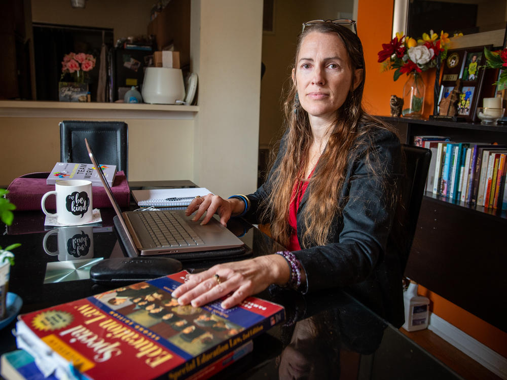 Hannah Russell, who is the mother of a child with special needs, is part of a network of parents and advocates in North Carolina that helps families navigate the education system.