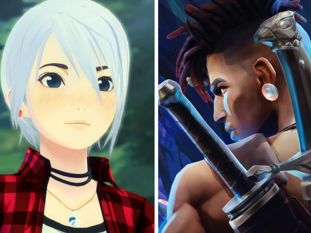 Ashley Mizuki Robins from Another Code: Recollection and Sargon from Prince of Persia: The Lost Crown.