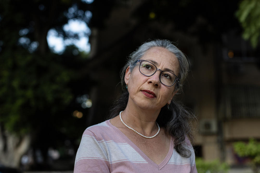 Michal Brody-Bareket, whose son is a soldier deployed in Gaza, is bringing together mothers of soldiers and other concerned Israelis to pressure the Israeli government to stop the war.