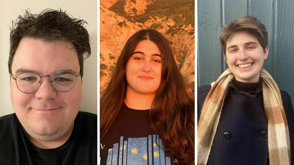 Matthew Phelps, Zahra Schenck and Rae Ettenger.