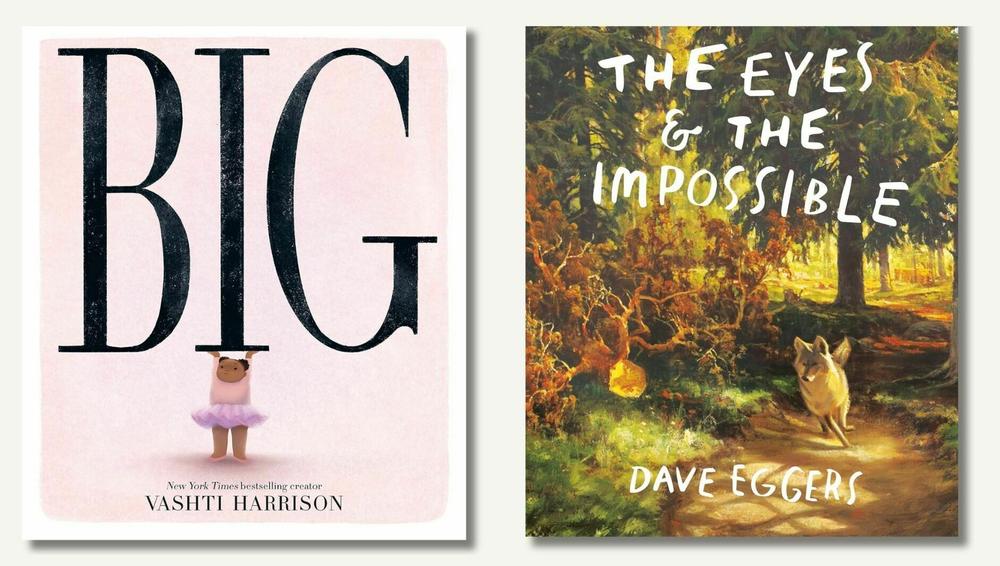 Vashti Harrison's <em>Big</em> and Dave Eggers' <em>The Eyes and the Impossible </em>took top honors from the American Library Assocation.