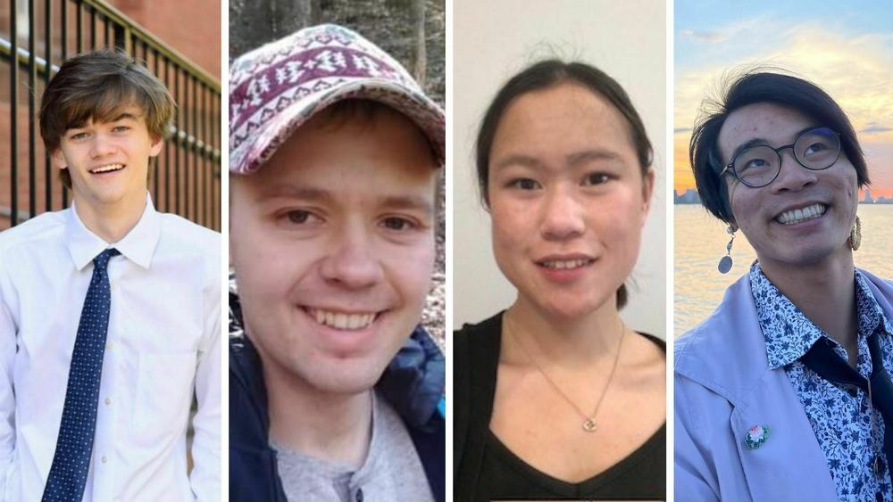 Oscar Gillette, Jonathan Boer, Cordelia Longo and Jeffrey Sun.