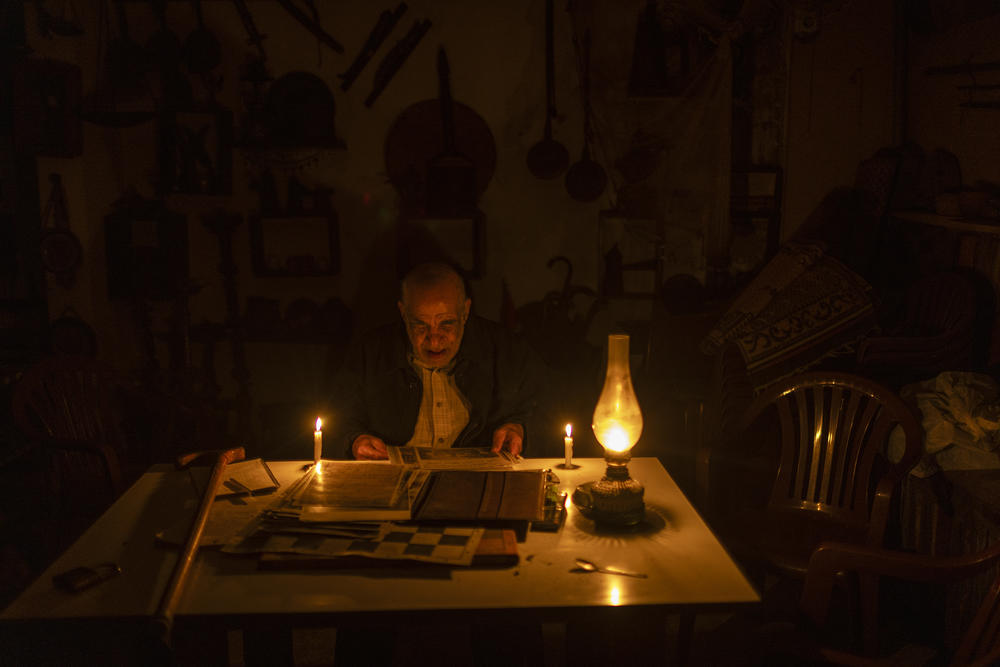 Mohammad al-Khatib, 75, is director of the Museum of Memory in Shatila, on the outskirts of Beirut. A one-room museum in a Shatila alleyway preserves objects and memories from Palestinian history.