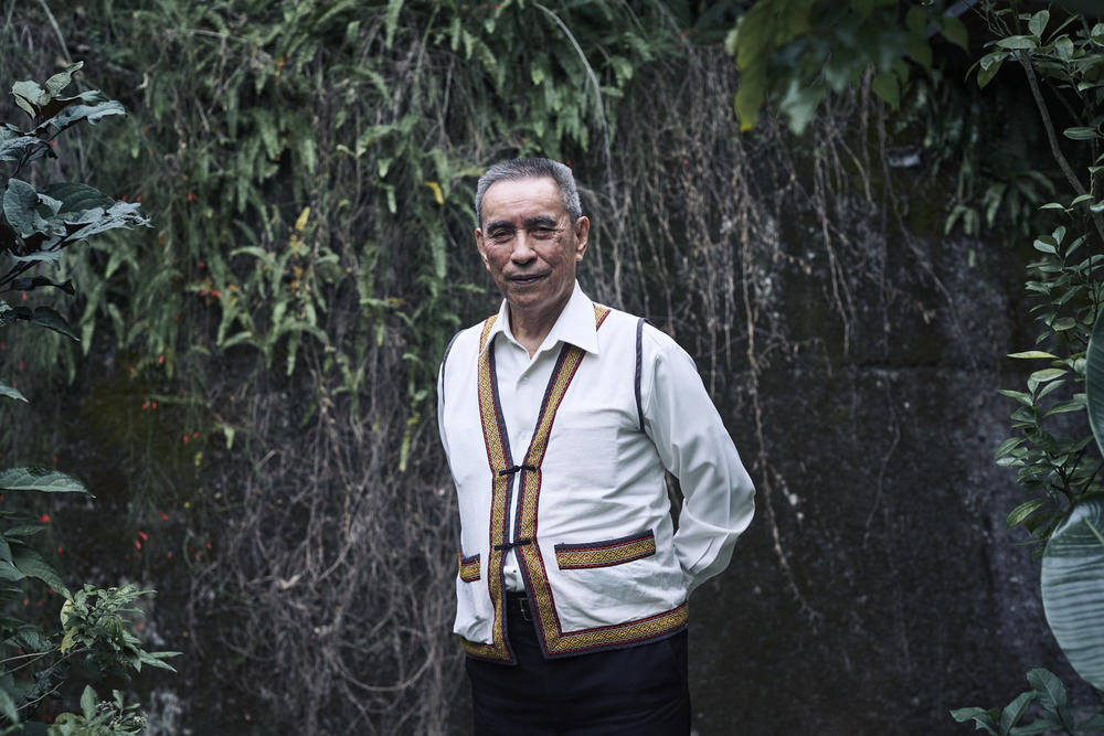 Truku hunter Low Shi says Indigenous people have long been the caretakers of Taiwan's land.