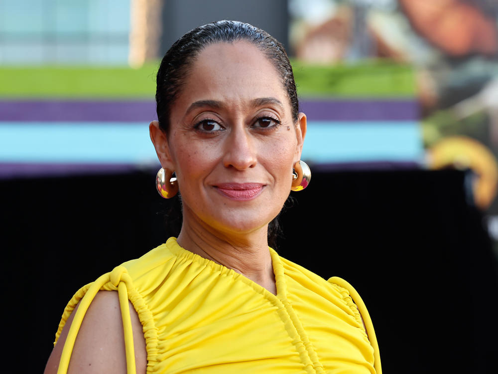 Tracee Ellis Ross, shown here in Los Angeles in June 2022, plays a doctor in <em>American Fiction.</em> The film is up for five Academy Awards, including best picture.