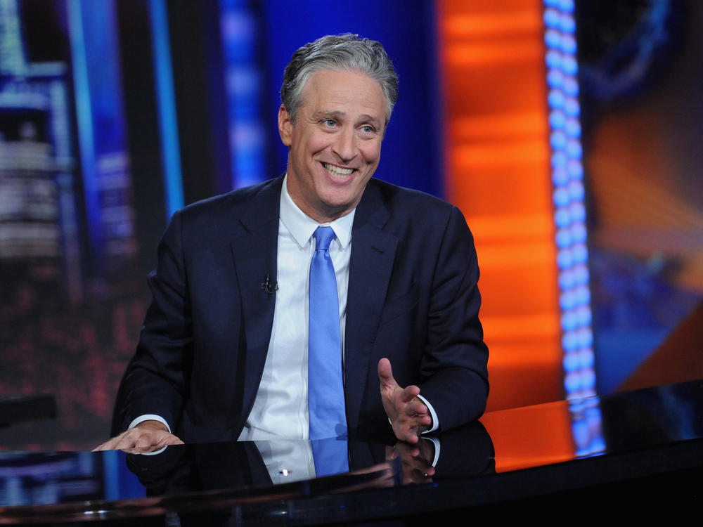 Comedy Central has announced that Jon Stewart will return to <em>The Daily Show </em>host chair through the 2024 elections. He's shown above in August 2015.