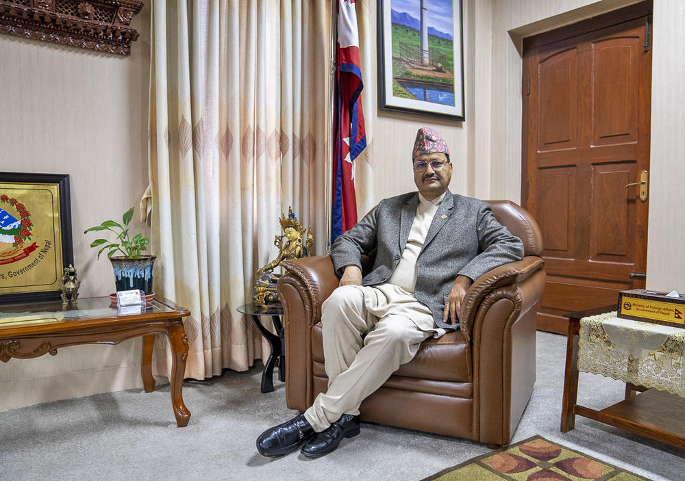 Nepali Foreign Minister Narayan Prakash Saud says Nepal is appealing to Russia for the return of Nepali men.