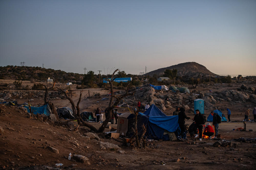 Open Air Detention Camps had as many as a thousand people at a time waiting for processing back in December 2023, but recently there's been a significant decrease.