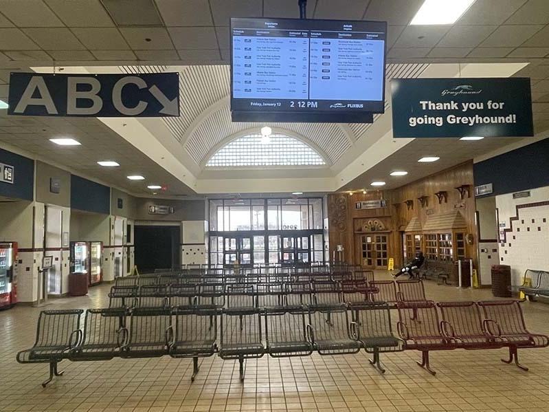 The Greyhound bus station in Richmond, Va., sits on prime real estate. Developers now plan to raze it and build apartment towers and retail space. It's one of many bus stations being shut down.