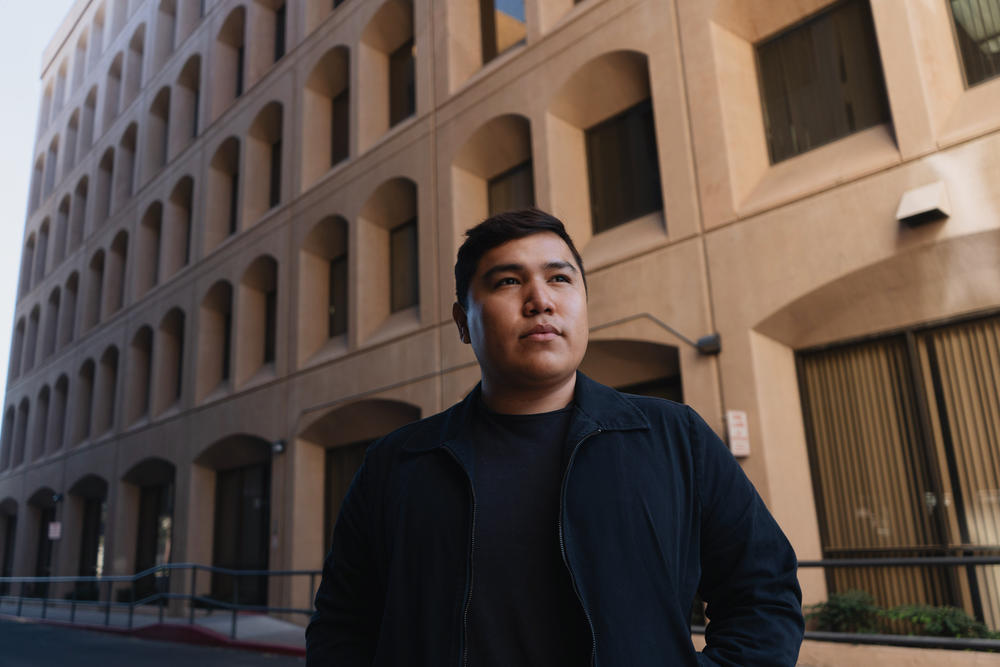 Matthew Holgate, 23 and part of the Navajo Nation, considers himself an independent that leans Democrat. Holgate is an advocate against human trafficking, with a focus in tribal communities.