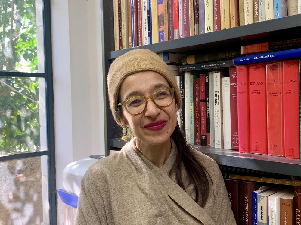 Rabbi Tamar Elad-Appelbaum is among the rabbis offering pastoral care to victims of the Oct. 7 Hamas attack. She also directs education programs at Jerusalem's Shalom Hartman Institute.